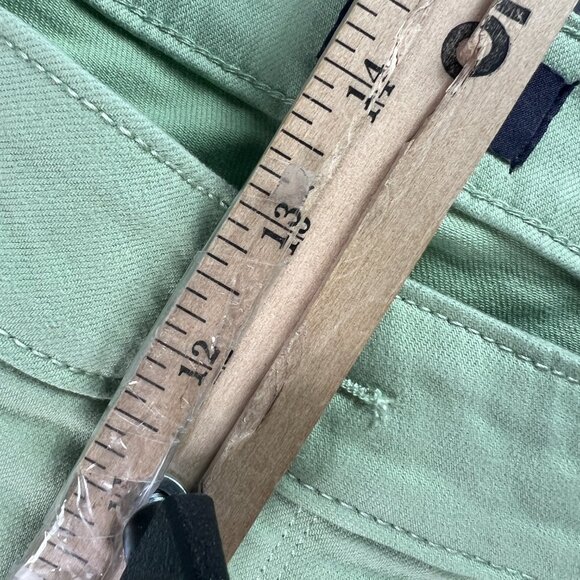 Not Your Daughters Jean Women Plus 42x28 High Rise Straight Green Denim Tag 20WT - Picture 15 of 16